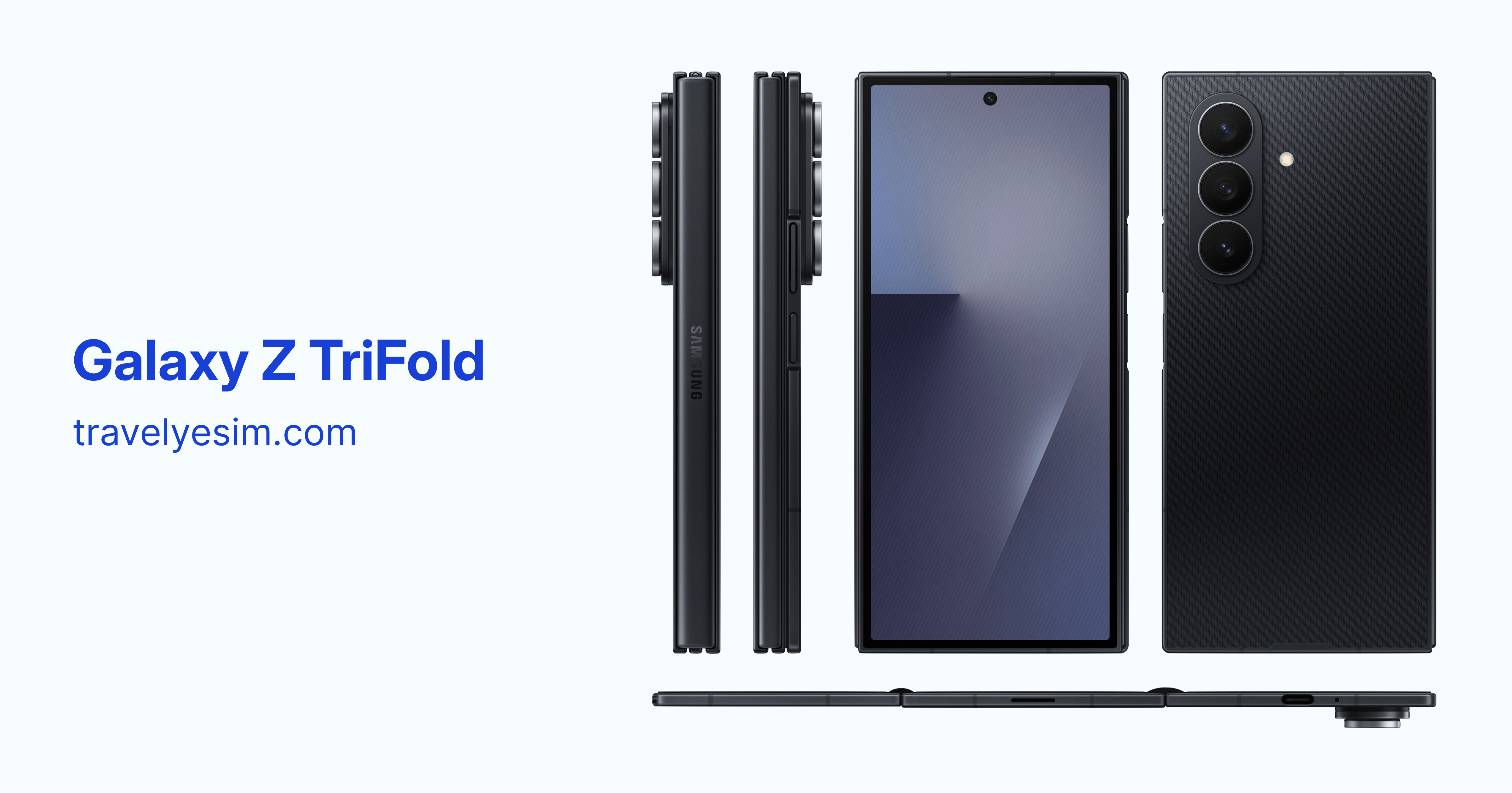 Samsung Galaxy Z TriFold Unveiled: Full Specs, Features & eSIM Support
